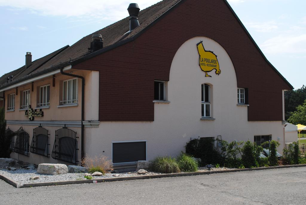 Motel - Hotel La Poularde Romont Zewnętrze zdjęcie